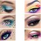 900 Pieces Self-Adhesive Rhinestone Stickers,15 Colors,DIY Face Gems Body Stickers Nail Makeup 3mm 4mm 5mm Festival Carnival Embellishments for Crafts 1pcs